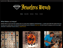 Tablet Screenshot of jewelersbench222.com